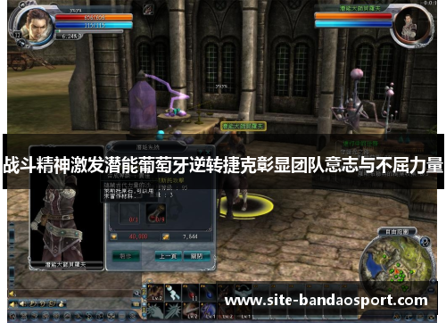 战斗精神激发潜能葡萄牙逆转捷克彰显团队意志与不屈力量